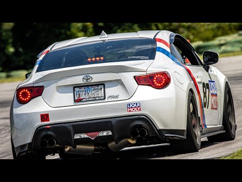 Chasing down cars at Carolina Motorsports Park (1:53.92) | Toyota 86/FRS Track Build
