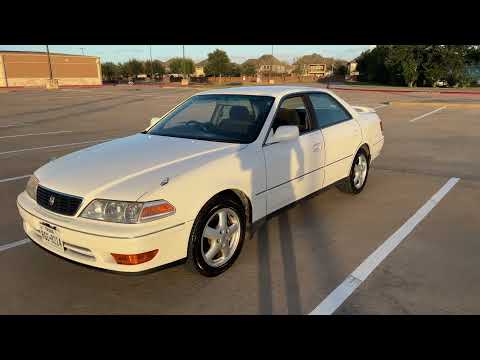 1996 Toyota Mark II Tourer S JZX100 review and start up