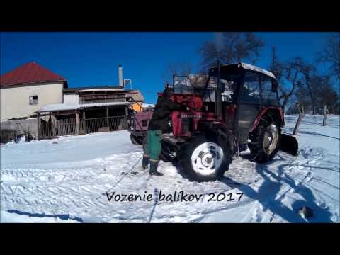 ZETOR TEAM / ZETOR 7245 / Vozenie balíkov Zima 2017