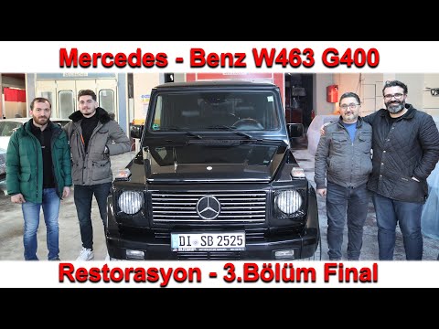 Mercedes - Benz G400d Restorasyon! Final Bölümü
