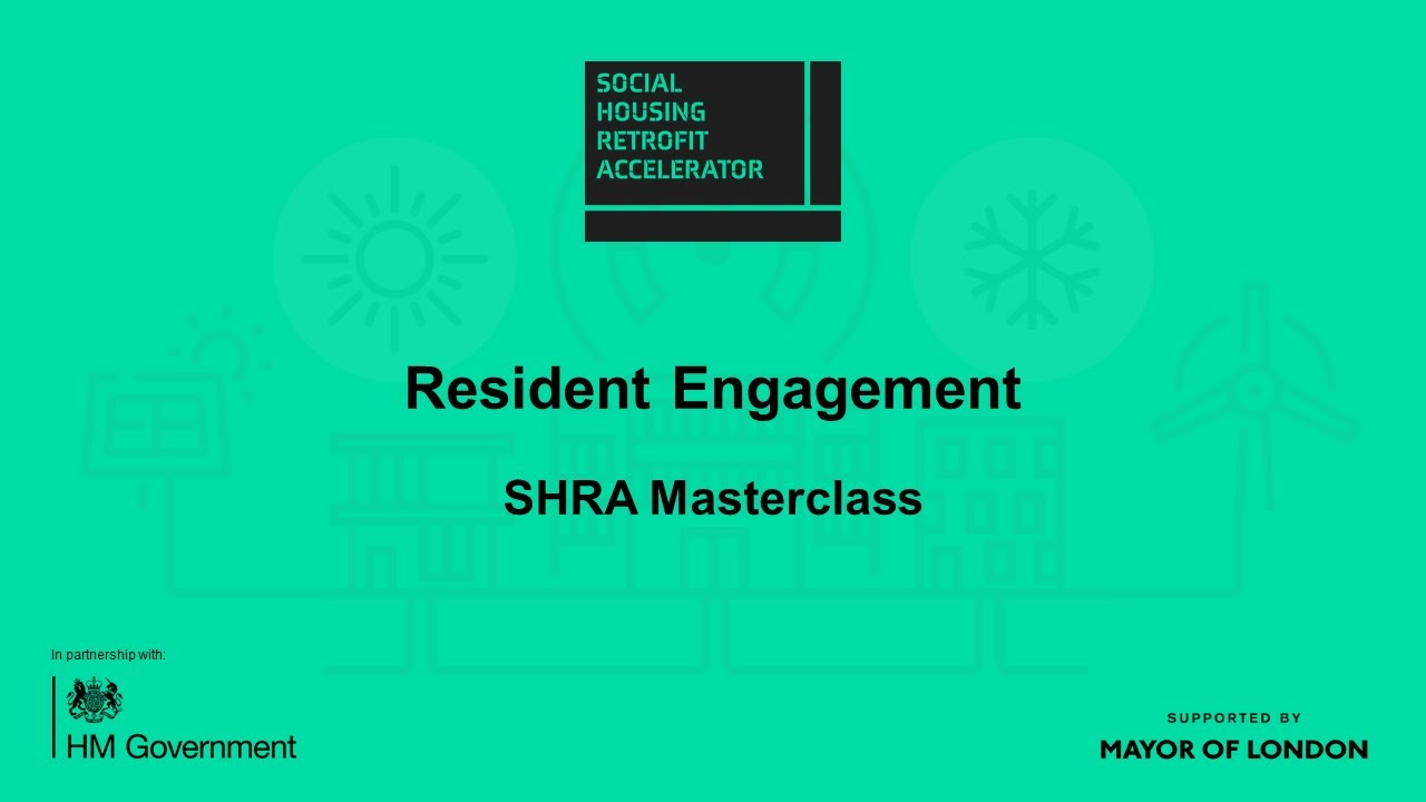 Resident Engagement | SHRA Masterclass