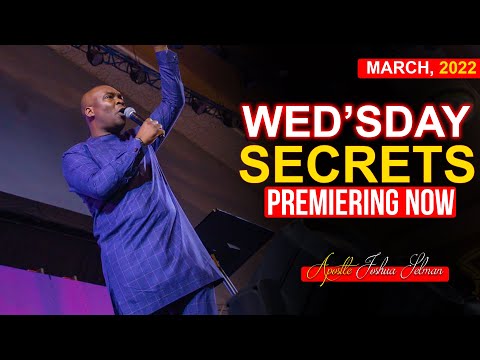 WEDNESDAY SECRETS, 30th March 2022 | Apostle Joshua Selman | Commanding your morning.