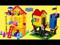 Peppa Pig Treehouse Family House Mega Bloks Building Sets Build Play