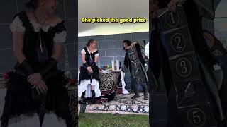 Good thing she picked 4…. #magic #magician #fyp #renfaire #funny