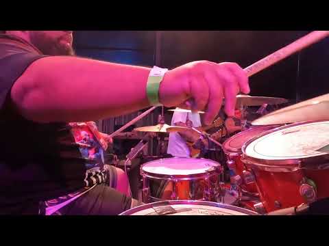 Steve Angia - Manureva | Heimana House Band | Rage Rarotonga 2025 #drumcam #gopro #tahiti 