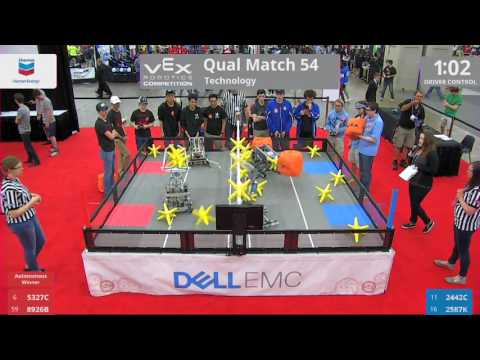 2017 VRC Tech Q54 - 5327C 8926B vs 2442C 2587K - 31 to 18