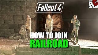 Fallout 4 - How to Join the Railroad - Road to Freedom Quest Guide (Railroad Achievement)