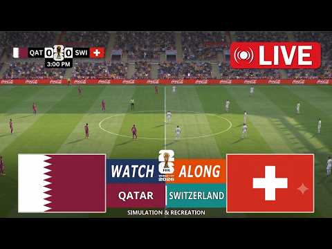 🔴 Qatar VS Switzerland LIVE | FIFA WORLD CUP 2026 SIMULATION | PES 2021 NEXT-GEN GAMEPLAY [ENG]