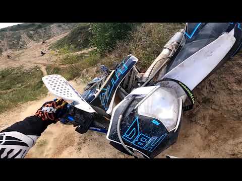 Żwirownia/Podjazy/Wheelie/Hillclimb/Crash/Stoppie Fail Husaberg Ktm Enduro