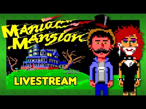 HAMSTER-FRIENDLY ZONE - Maniac Mansion (Amiga) - Livestream