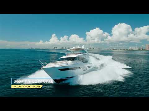 2022 Princess F55 Salty Cowboy Video