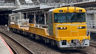 キヤE195系 ST-15編成 川中島工臨返空 工9942D 大宮駅通過#通過