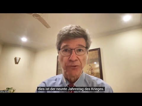 Jeffrey Sachs on Ukraine, Wagenknecht-Demo, Frieden, Berlin 25. Februar 2023, #aufstandfuerfrieden