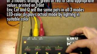 Video thumbnail for DIY hardware programmer for Kawai K3m Synthesizer and CR-78-clone by Stereoping