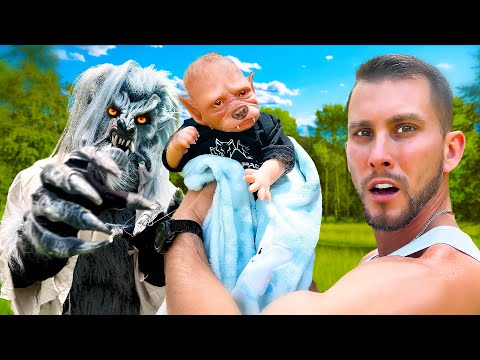 Werewolf Sneak Attack 30! We Found A Baby Werewolf! S4E8