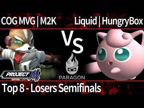 Paragon PM - COG MVG | M2K (Fox) vs Liquid | HungryBox (Jigglypuff) - Top 8 - Losers Semifinals