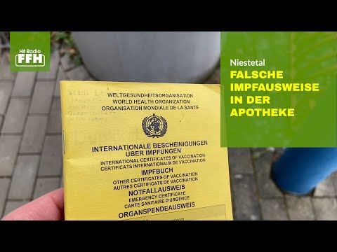 Gefälschte Impfausweise im Umlauf