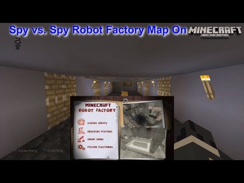 Steam Community Video Minecraft Xbox Spy Vs Spy Robot Factory Map Tour