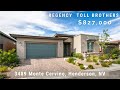 Regency At Summerlin Toll Brothers Delamar Floor Plan