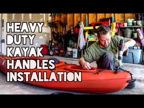 Heavy Duty Kayak Handles Installation