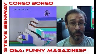 Congo Bongo on Atari 2600 / Q&A Funny Games Magazines?