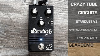 Video thumbnail for Crazy Tube Circuits - Stardust V3 (No Talk Geardemo) by Haiko Heinz