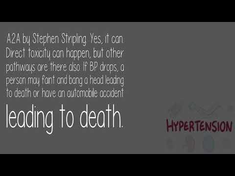 YouTube video about: How many bp tablets can kill you?