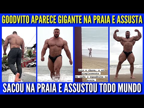 GOODVITO SACADO NA PRAIA ASSUSTANDO OS TURISTAS