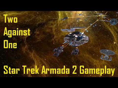 "Two Against One" - Star Trek Armada 2 Skirmish Gameplay V16