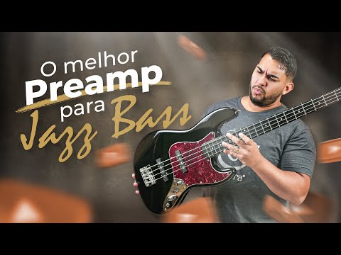 Preamp deOliveira #28 Como TURBINAR o som do seu BAIXO JAZZ BASS Giannini 4 Cordas