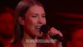 Justė Starinskaitė ir Vaidas Baumila - „Laužai&quot; | Dainuoju Lietuvą 2022