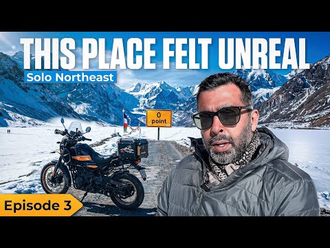 Gangtok to Zero Point ❄️ | India’s Frozen Secret in North Sikkim | SOLO Northeast Ride | EP03