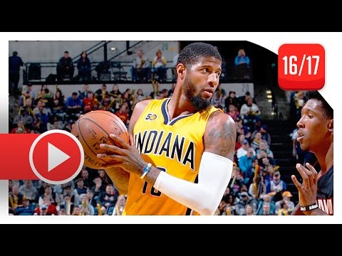 Paul George Full Highlights vs Heat (2017.03.12) - 28 Pts, 10 Reb