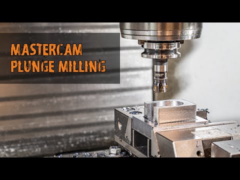 Mastercam Plunge Milling with Walter Tools M5008 Xtra·tec® XT high-feed milling cutter | Haas VF-2YT
