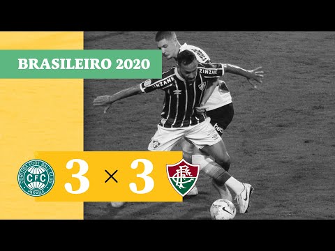 Coritiba 3 x 3 Fluminense - Gols - 20/01/21 - Brasileirão 2020