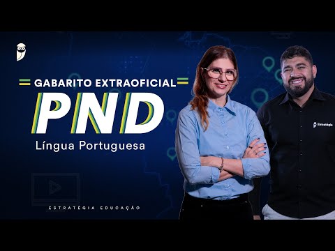 Gabarito Extraoficial PND - Língua Portuguesa