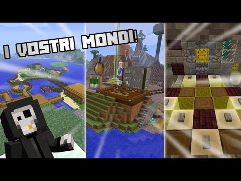 ENTRO NEI VOSTRI MONDI! | IL MONDO DELL'ISCRITTO #1 | Minecraft [PS4] ITA