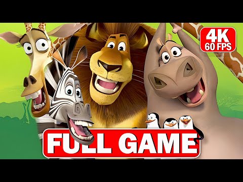 Madagascar: Escape 2 Africa - Gameplay Walkthrough Full Game | 4K 60FPS