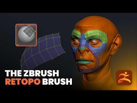 The fastest way to retopo in ZBrush 2026