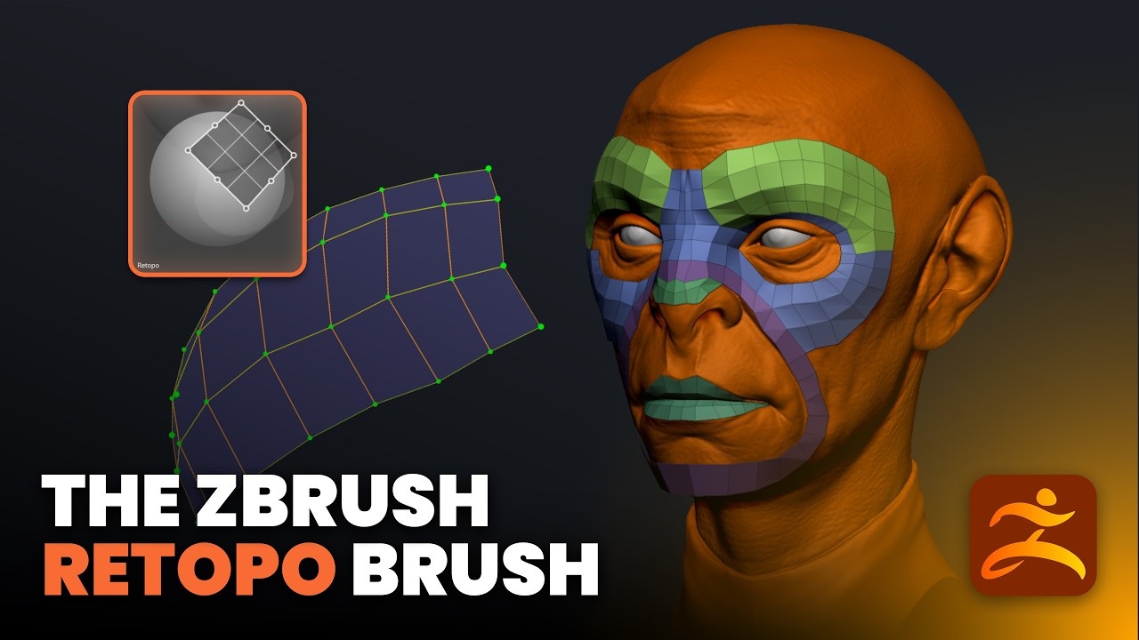 The fastest way to retopo in ZBrush 2026