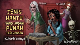 Download lagu Jenis Hantu Indonesia yg Punah terlupakan   Illustrasinya  #HORORTIME Pujon, Dongga Longga, Tuselak mp3