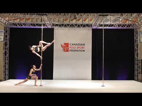 Pole Sport_Elite Senior Doubles Female/Female_Andreanne Langevin_Emilie Houle
