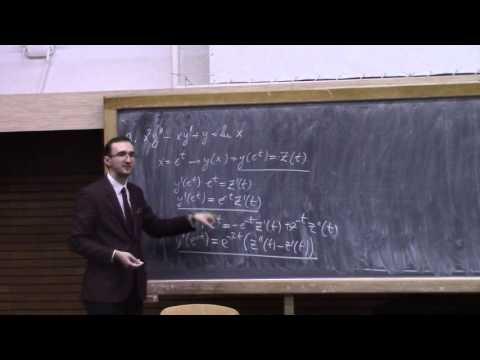 Ecuații Euler-Cauchy, Alexandru Negrescu, Universitatea Politehnica din București