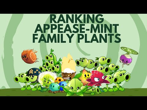 ranking all appease-mint family plants - pvz2 rank / pvz2 tier list (final episode)