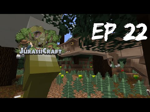 Unleashing Prehistoric Creatures in Minecraft JurassiCraft Ep 22:LOTS OF DIAMONDS AND AMBER!!!