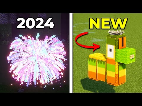 MINECRAFT 2024: Insane New Year Build Hacks!