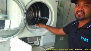 How To Use & Maintenance Electrolux Dryer - Heat Pump ( No Model -  | Jawatan Kosong Juruteknik