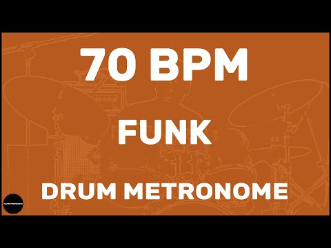 Funk | Drum Metronome Loop | 70 BPM