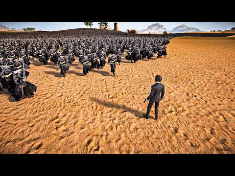 JOHN WICK VS 500,000 MONGOLIAN SOLDIERS - Ultimate Epic Battle Simulator