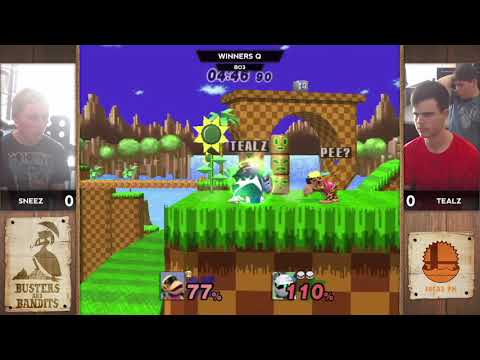 Busters & Bandits 9 - Winners Quarters ft. Sneez (ROB) VS Tealz (Meta Knight)